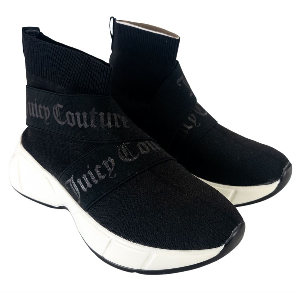 Juicy Couture Ariella Knit Sneakers Black - Picture 6 of 8
